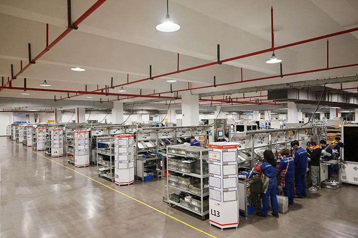 7. Actuator eindassemblagelijn